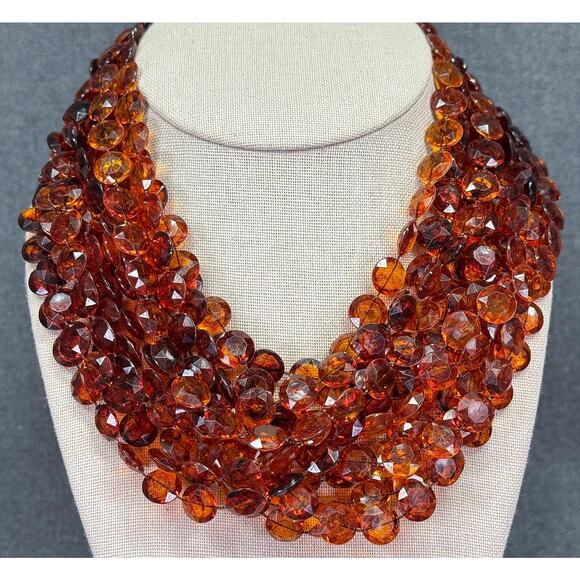 1950's Long Flapper Necklace - Picture 2 of 5